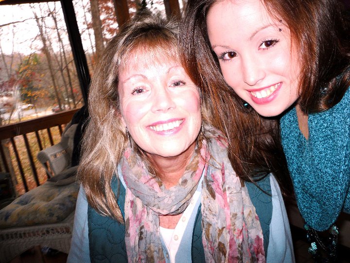 me & mom