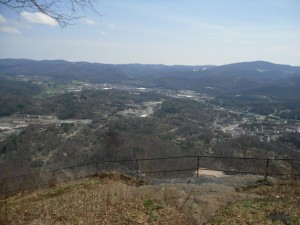 the view from howard's knob :) boone, nc