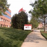 red hat on NCSU campus
