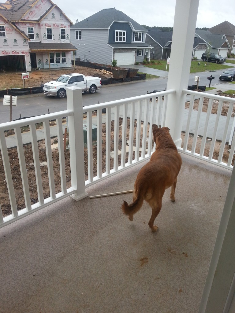 porch outside master bedroom