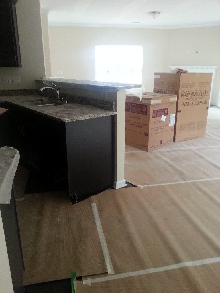 kitchen/living room